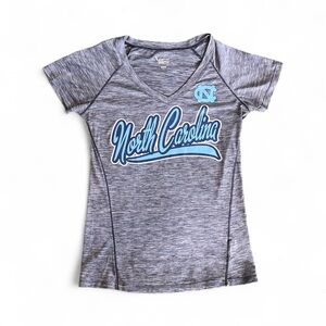 UNC Tarheels Heather Grey Athletic West Shirt- women’s size S